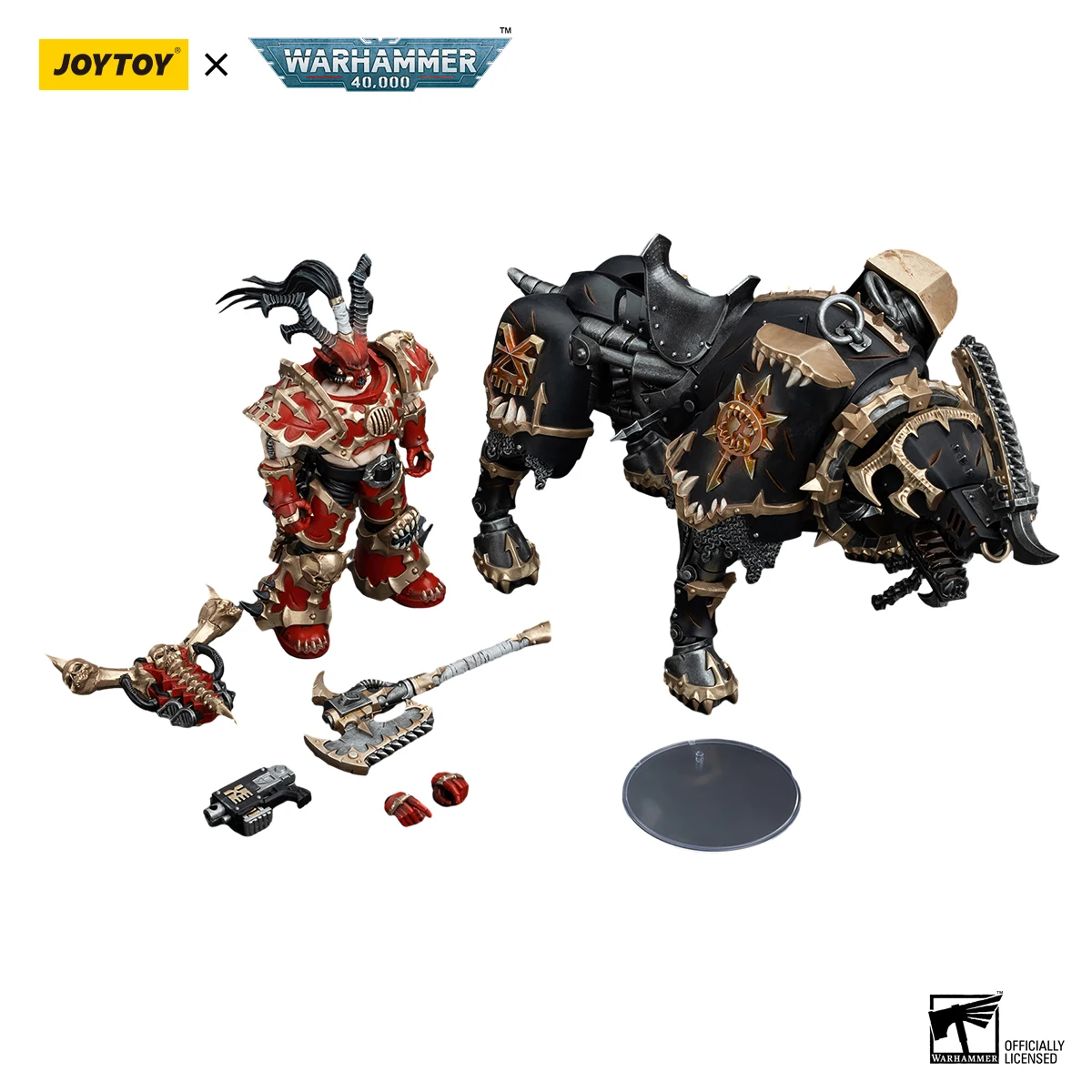 JOYTOY Warhammer 40K 1/18 World Eaters Lord Invocatus Model Action Figure — view 5