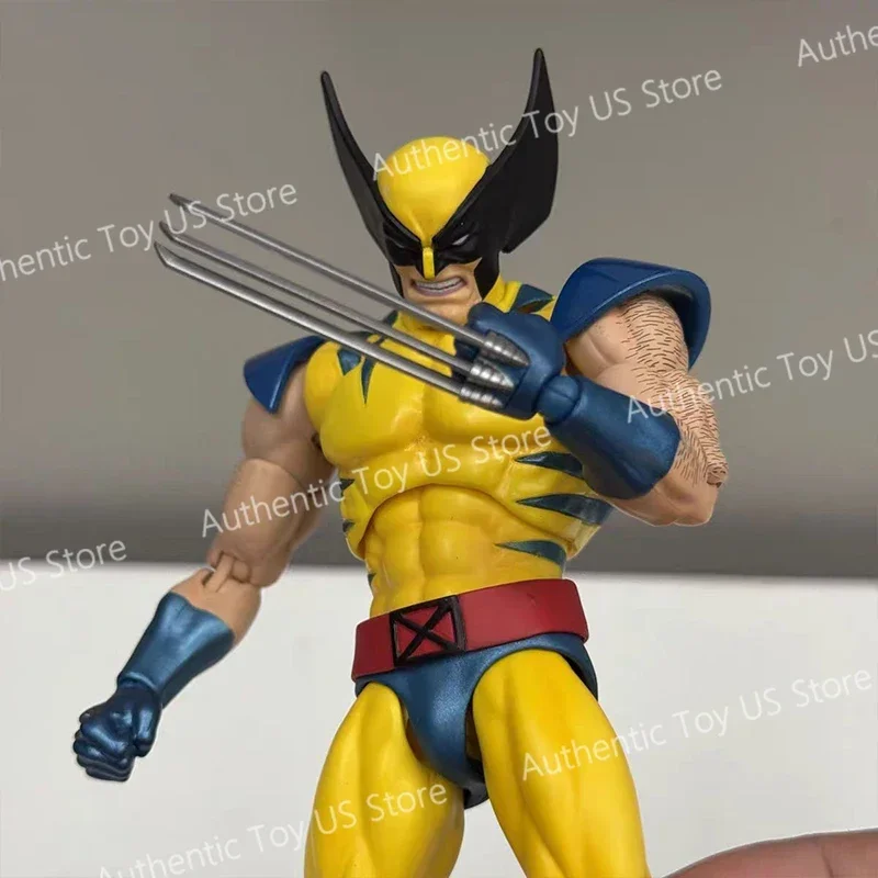 Ct Wolverine Deadpool Mafex 096 138 X Men Comic Version Collectible Figure — view 2