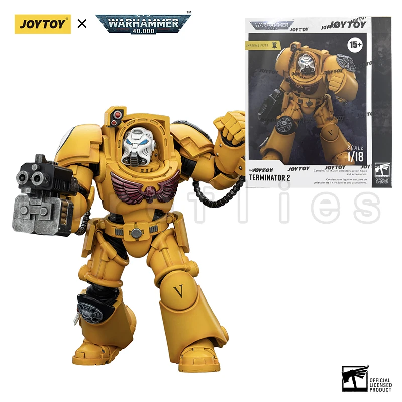 1/18 JOYTOY 40K Black Templars Dark Angels Imperial Fists White Scars Salamanders Action Figure — view 23