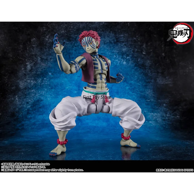 Bandai S.H.Figuarts Demon Slayer Upper Moon Three Akaza 1/12 Model Collectible Action Figure — view 2