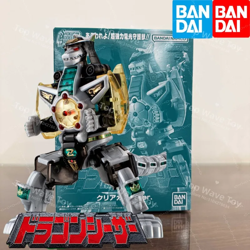 Bandai Mighty Morphin Power Rangers SMP SUPER MINIPLA DRAGONCAESAR Combine CLEAR Collectible Figure