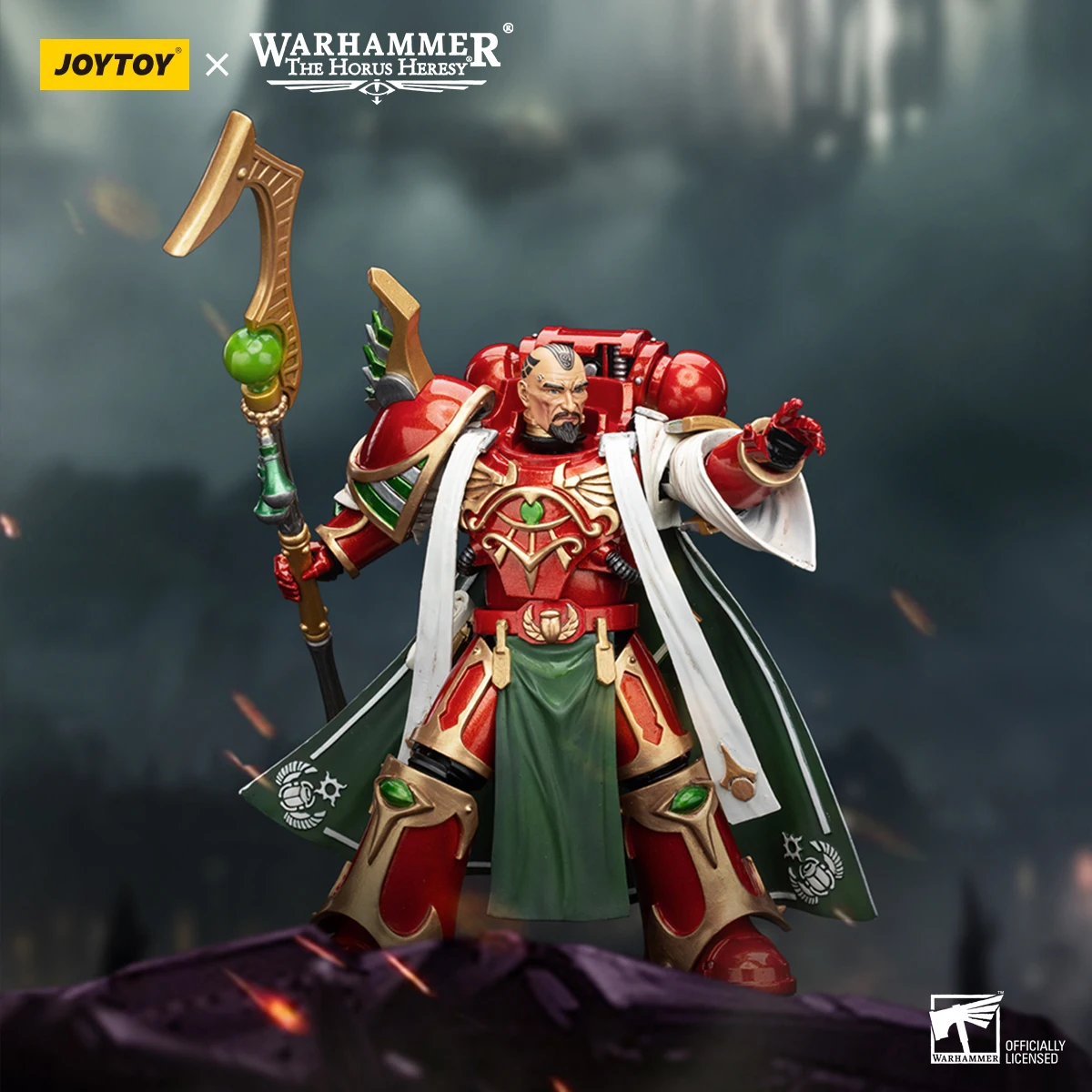 JOYTOY Warhammer 40k 1/18 12.3cm Thousand Sons Magistus Amon Action Figure