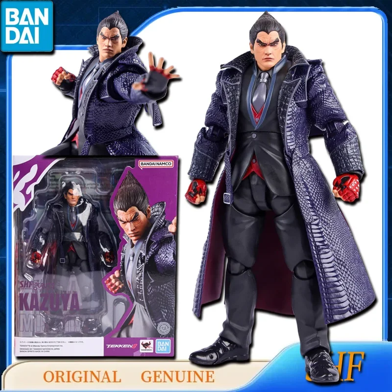 Bandai Gundam SHFiguarts TEKKEN 8 KAZUYA MISHIMA Anime Kids Model Action Figure