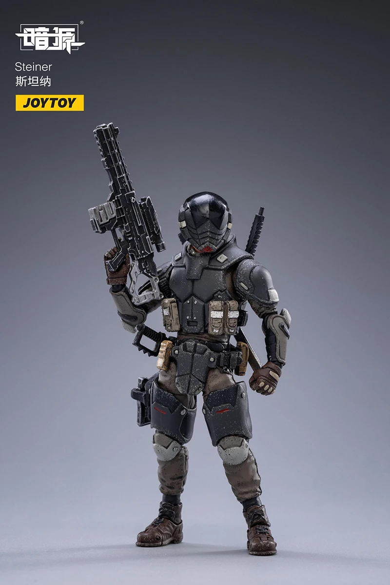 JOYTOY 1/18 Dark Source Characters Trio Soldiers Anime Figurines Military Model for Collectible Figure — view 5