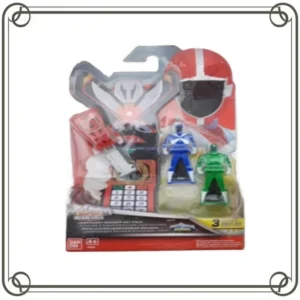 BANDAI Genuine Power Rangers Key Chain Office Children's Day Gifts Childhood Memories Action Figures Model Kids Toy