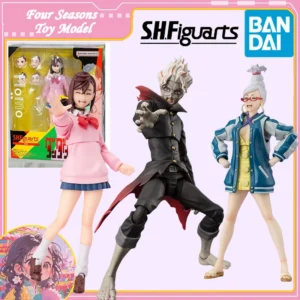 Fast Shipping Bandai Anime SHF DAN DA DAN Ayase Momo OKARUN Takakura Ken SEIKO Original Model Toys Action Figure Children Gift