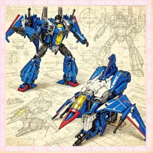 New Hasbro Transforming Toys Series SS-88 Class V Thundercracker Anime Model Action Figures Robot Toy Collectibles Hobbies
