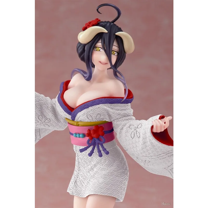 TAiTO Coreful OVERLORD Albedo Sakura Kimono~New Version 18cm Model Collectible Figure — view 2