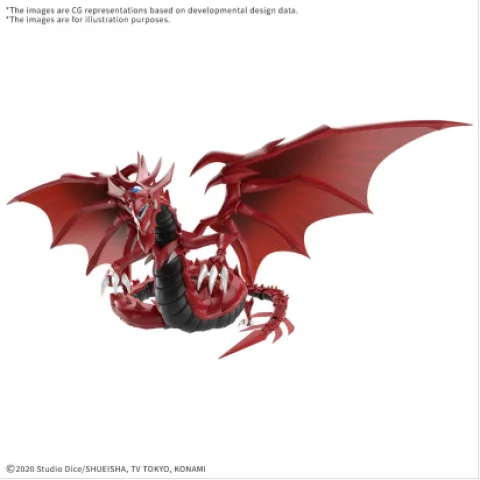 Bandai Figure Rise Standard Amplified YuGiOh Duel Monsters Egyptian God Saint Dragon Model Kit — view 6