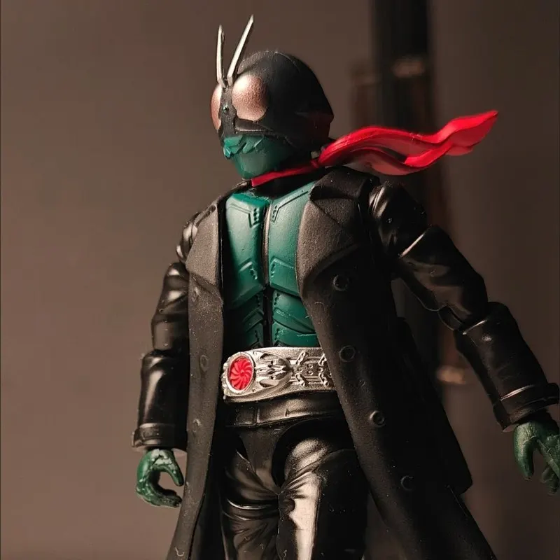 Bandai Kamen Rider New No.1 - with Cyclone Motorcycle & Coat Action Figure — view 2