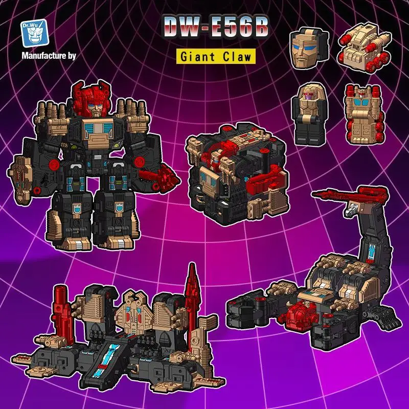Doctor Wu Dr.Wu Transformation DW-E56 Giant Claw DW-E56B Dark Sak Scorpion Action Figure — view 4
