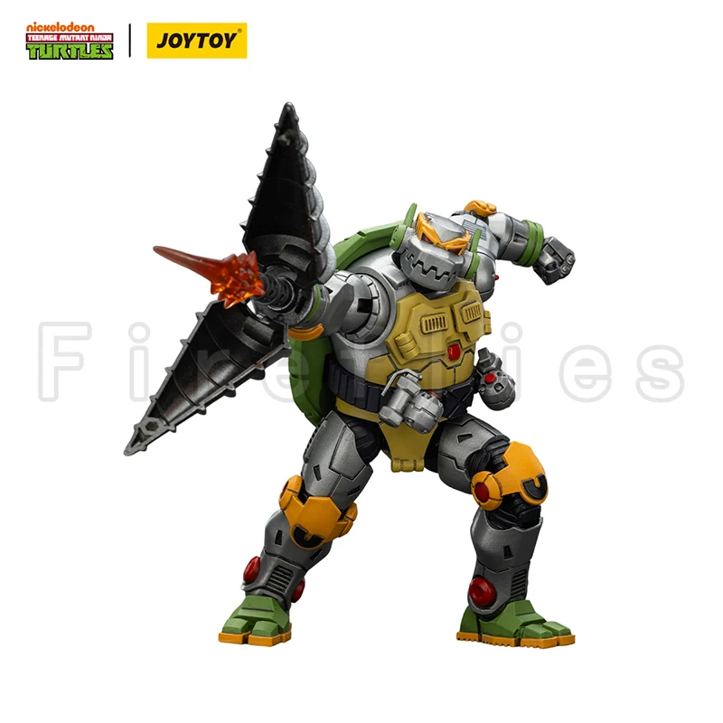 1/18 JOYTOY Turtles Leatherhead Metalhead Anime Model for Action Figure — view 3