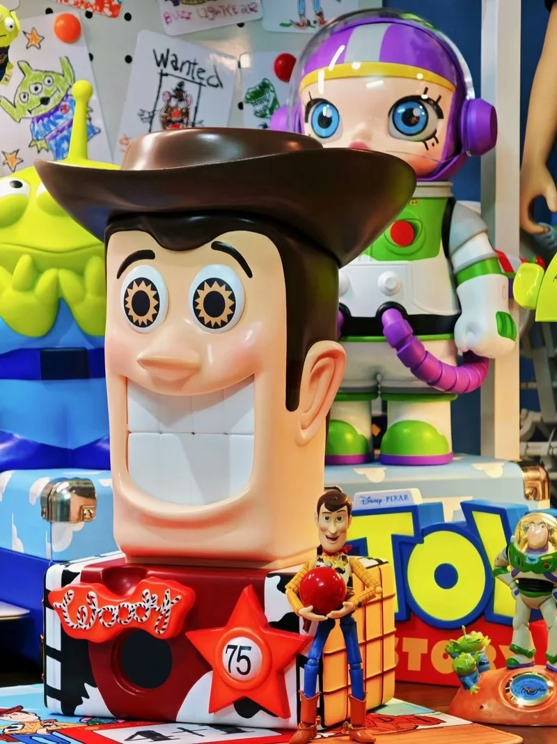 Story Woody Die Decoration 20cm Tissue Box Buzz Lightyear Jessie Holiday Collectible Figure — view 5