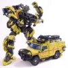 Transformation JH-01 Ambulance Automobile Primary Colour Robot Model Desk Decora Action Figure