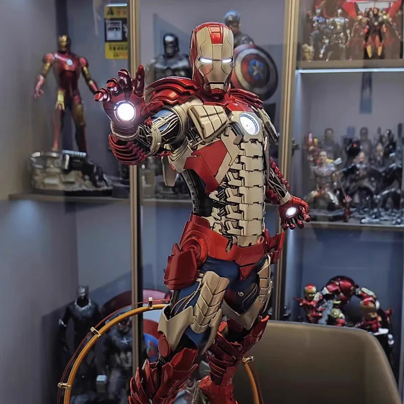 Product Marvel Series 66cm 1/4 Iron Man Mk5 Avengers High-End GK Collectible Figure