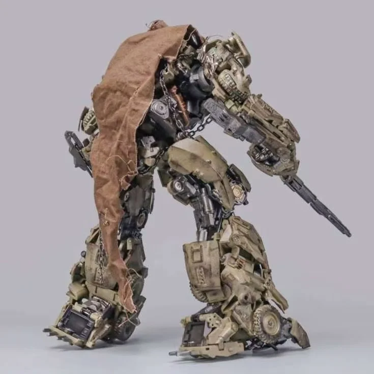 Transformation DP01 DP-01V Oil Tank Car Alloy Enlarged Desert War Damage Edition Action Figure — view 6