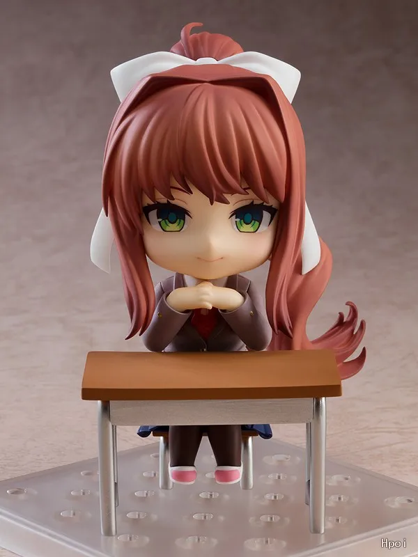 GSC GSAS Nendoroid 1817 Monika Doki Literature Club! Figures Anime Model Collectible Figure — view 6