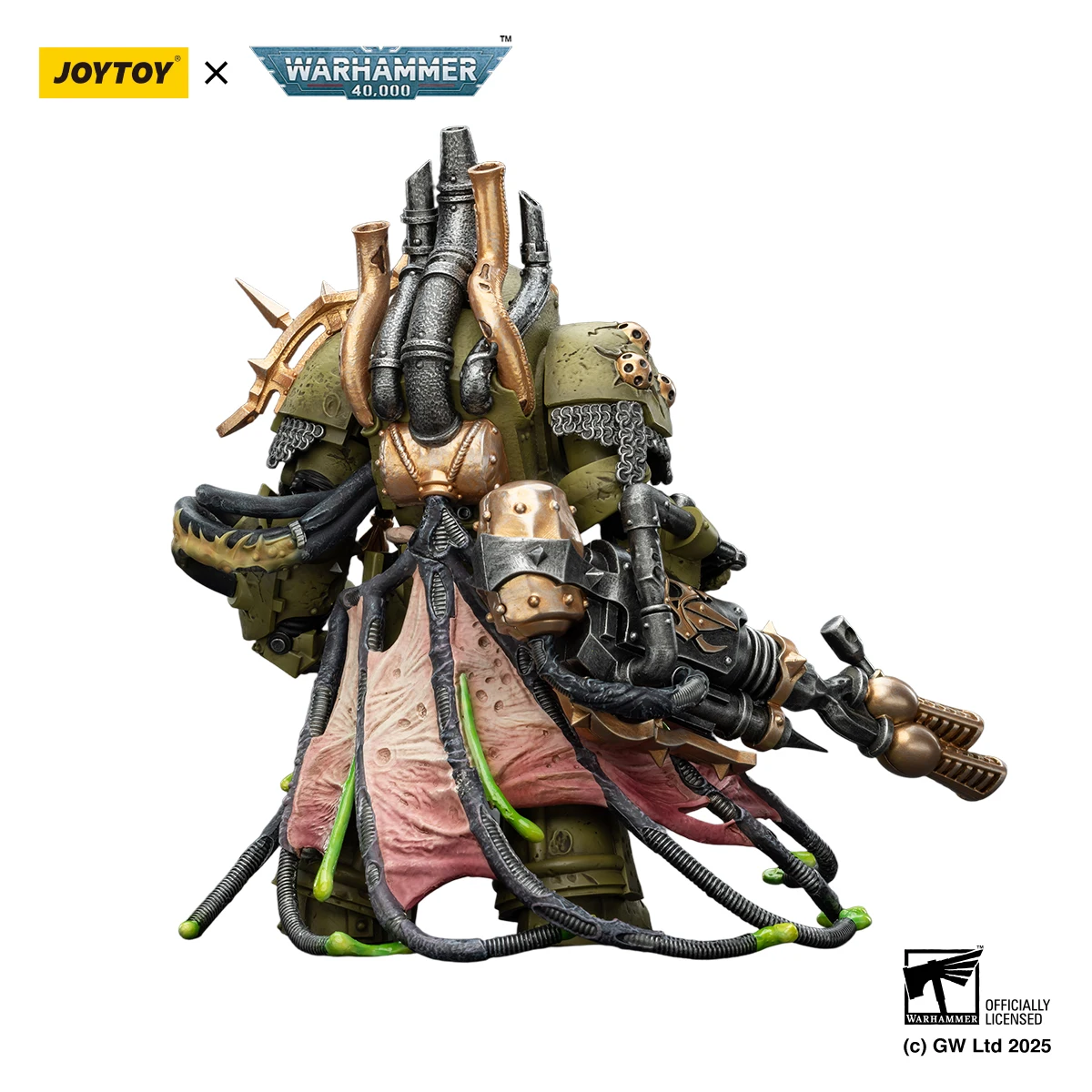 JOYTOY Warhammer 40k 1/18 Death Guard Foul Blightspawn Lord of Action Figure — view 3