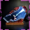 Goku Kamehameha Epoxy Resin LED Night Light, Dragon Ball Z Action Scene Collectible Figure