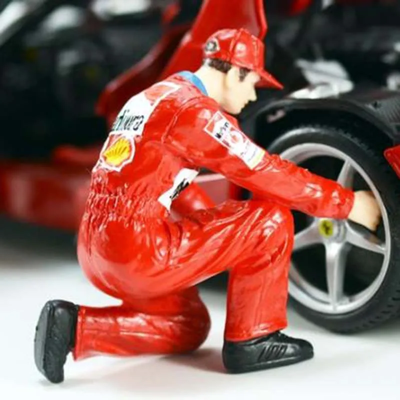 1/18 Scale Repairman Suit Dolls Models Repair Factory Worker Scene Matching Action Figure — view 3