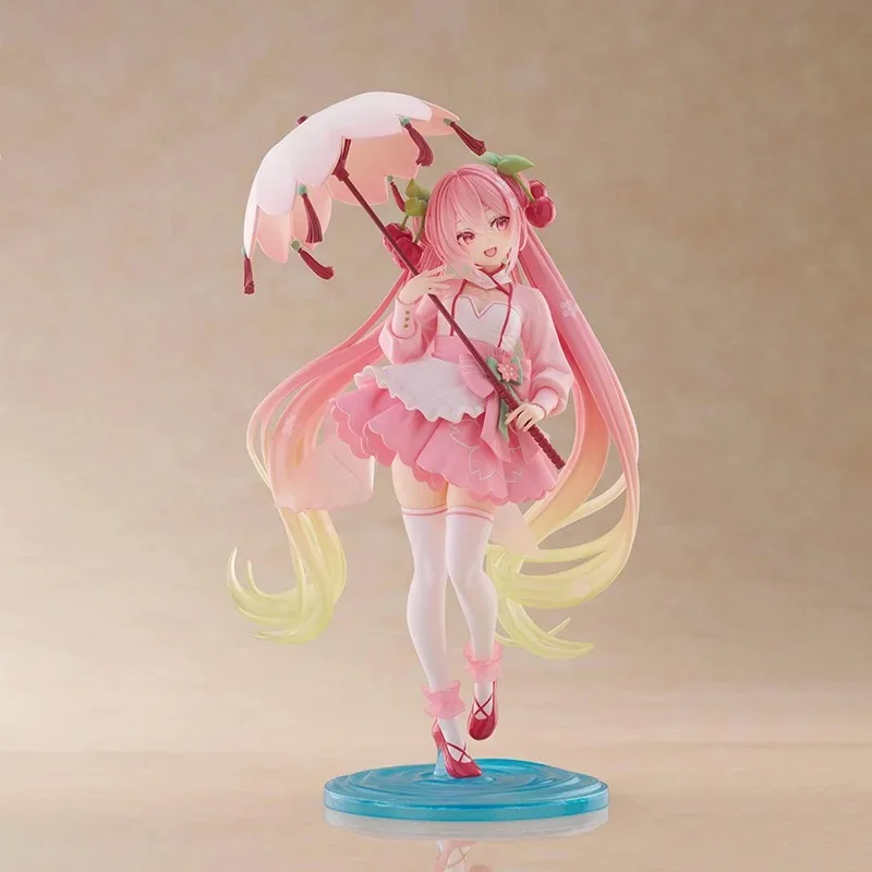 TAiTO AMP Hatsune Miku Sakura Dress Ver PVC 21CM Anime Action Figure — view 6