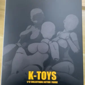 K- KT02 1/12 Japanese Manga Style Full and Busty Female Joint Super Action Figure