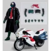 Bandai Kamen Rider New No.1 - with Cyclone Motorcycle & Coat Action Figure