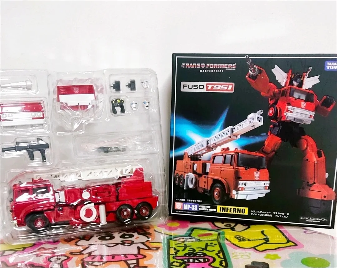 MP-33 Inferno Transforming Robot Action Figure — view 7