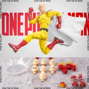 KAIYODO Amazing Yamaguchi Revoltech One PUNCH-MAN Saitama PVC Statue Anime Ko Model Collectible Figure