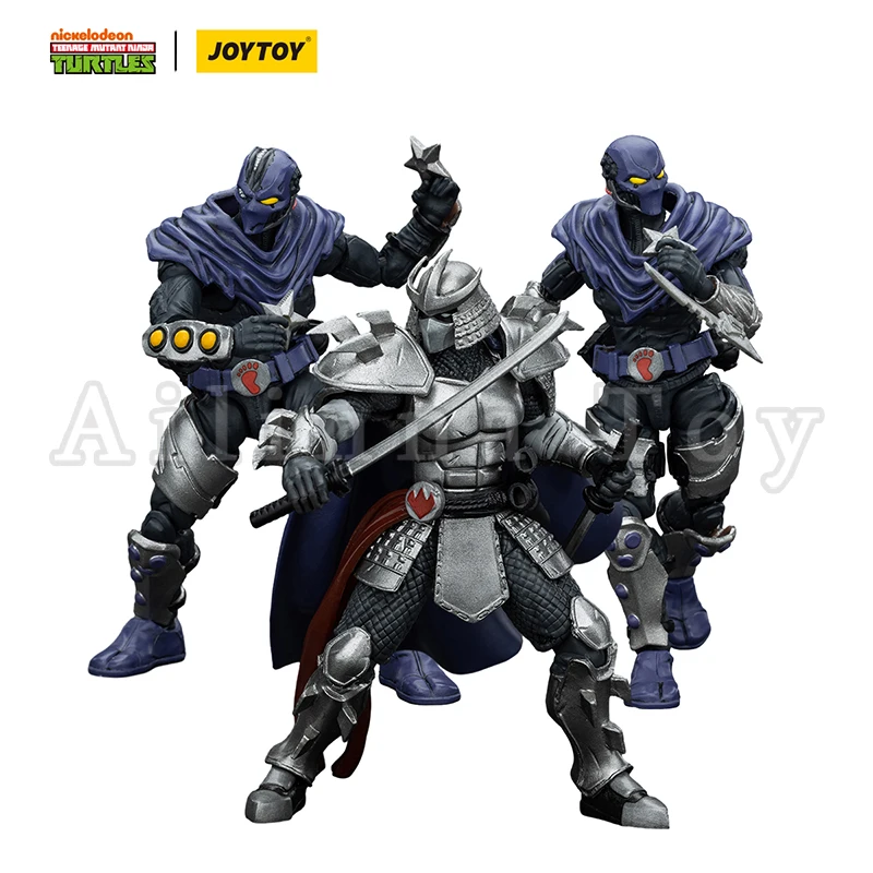 JOYTOY 1/18 Turtles Shredder Foot Clan Re-issue Version Anime Action Figure — view 10