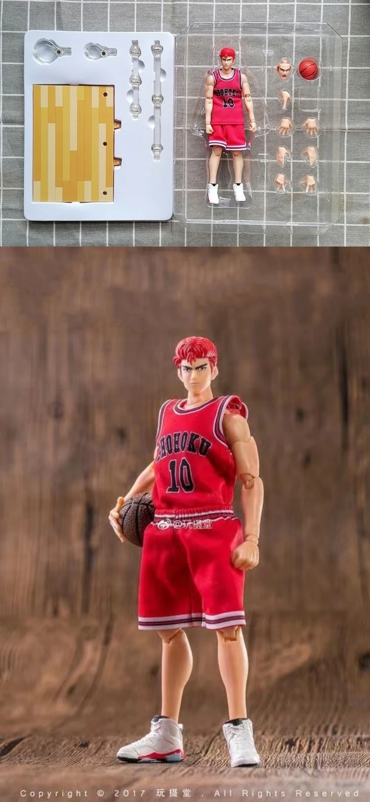 GREAT GT Dasin Play Basketball Sakuragi Mitsui Rukawa Ryota Kogure Ayako SENDOH Action Figure — view 25