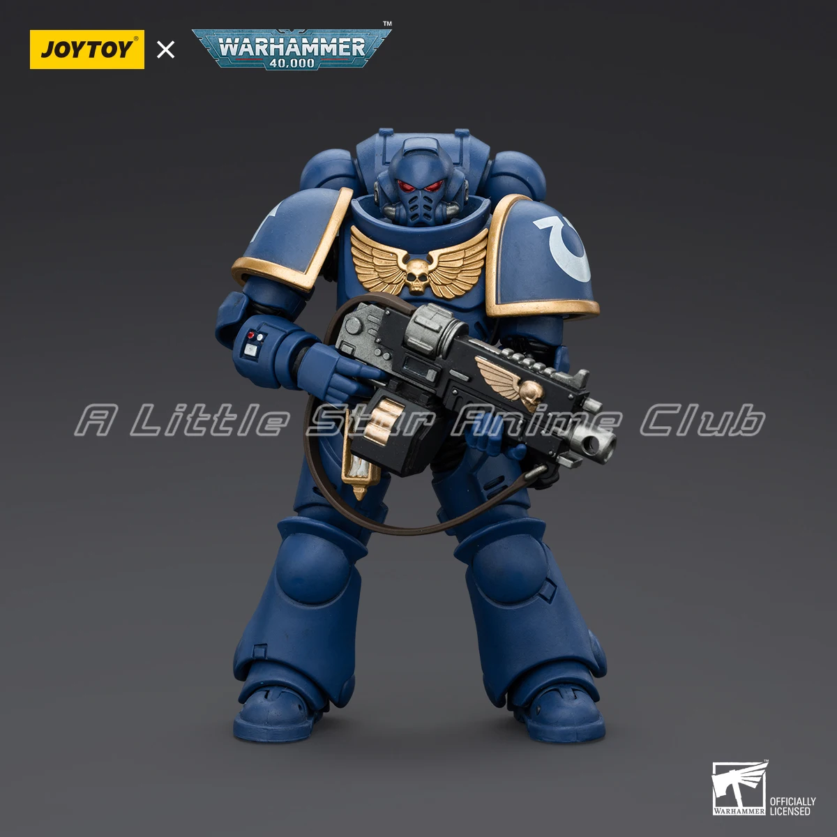 JOYTOY 1/18 Warhammer 40000 Ultramarines Intercessors Animation Figures Model Action Figure — view 2