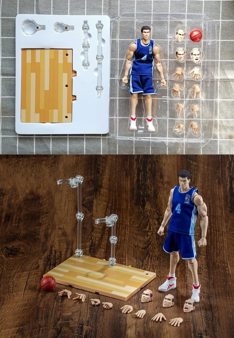 GREAT GT Dasin Play Basketball Sakuragi Mitsui Rukawa Ryota Kogure Ayako SENDOH Action Figure — view 38