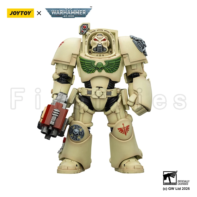 1/18 JOYTOY 40K Black Templars Dark Angels Imperial Fists White Scars Salamanders Action Figure — view 14