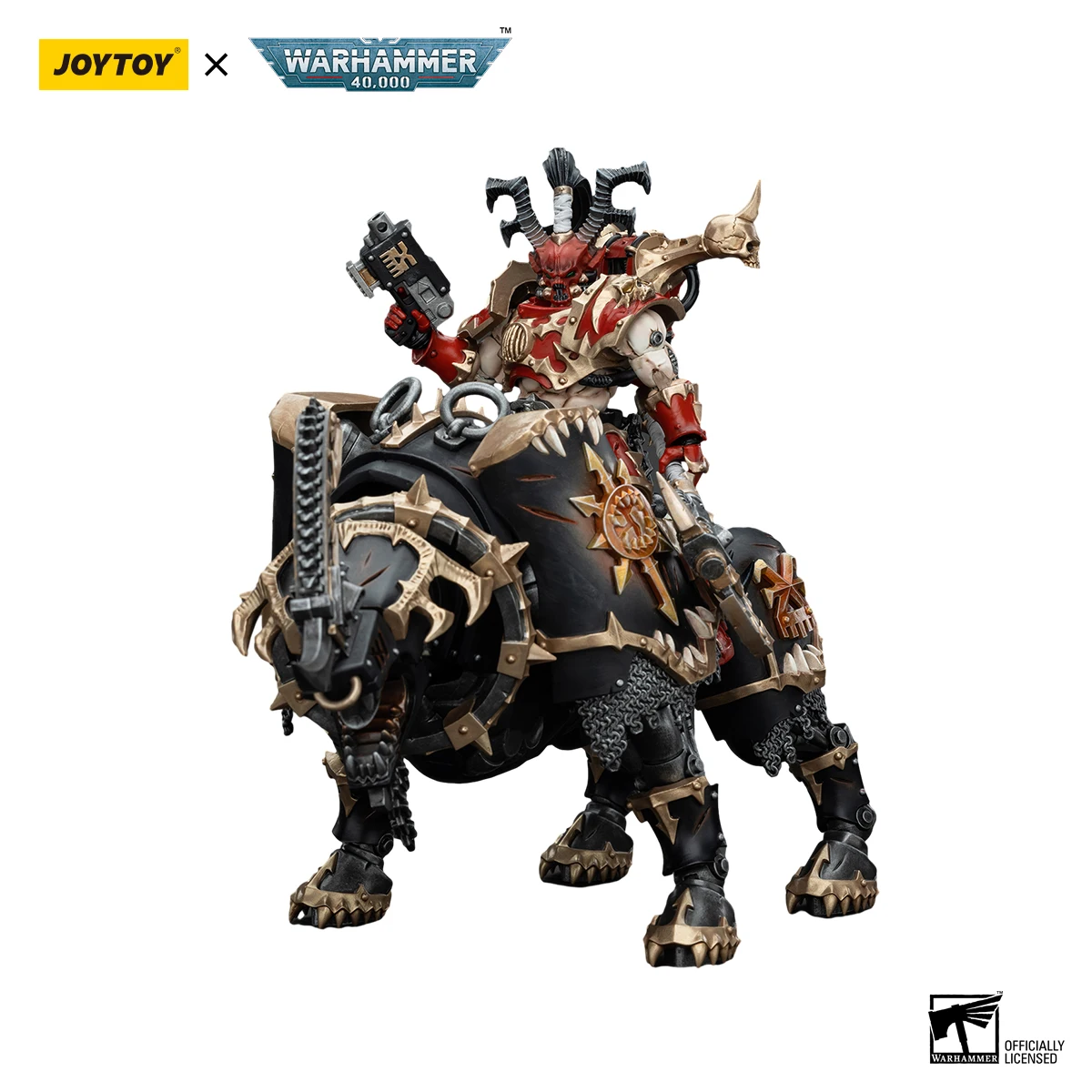 JOYTOY Warhammer 40K 1/18 World Eaters Lord Invocatus Model Action Figure