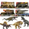 Jurassic World Rebirth Mosasaurus Distortus Rex Tyrannosaurus Dinosaur with Light & Action Figure