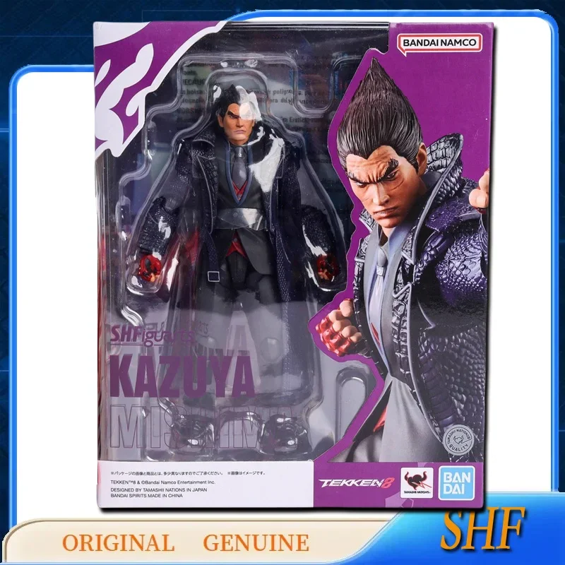 Bandai Gundam SHFiguarts TEKKEN 8 KAZUYA MISHIMA Anime Kids Model Action Figure — view 7