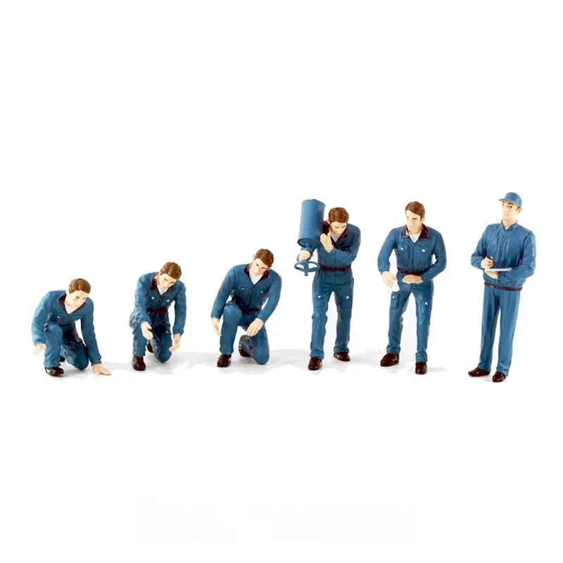 1/18 Scale Repairman Suit Dolls Models Repair Factory Worker Scene Matching Action Figure — view 10