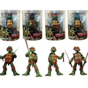 NECA Teenage Mutant Ninja Turtles Anime TMNT Model 4pcs/set Action Figure