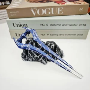 18cm Game Peripheral Toys, Energy Sword Weapons Model, Metal Plasma Toy Crafts Decorative Ornaments, Keychain Gift Collection