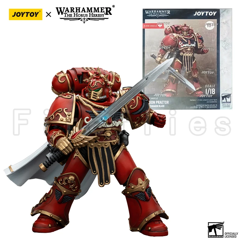 1/18 JOYTOY the Horus Heresy Blood Angels Legion Praetor with Paragon Blade Action Figure — view 7