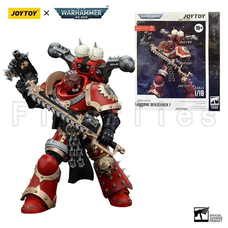 1/18 JOYTOY 40K World Eaters Khorne Berzerker Anime Model Action Figure — view 14