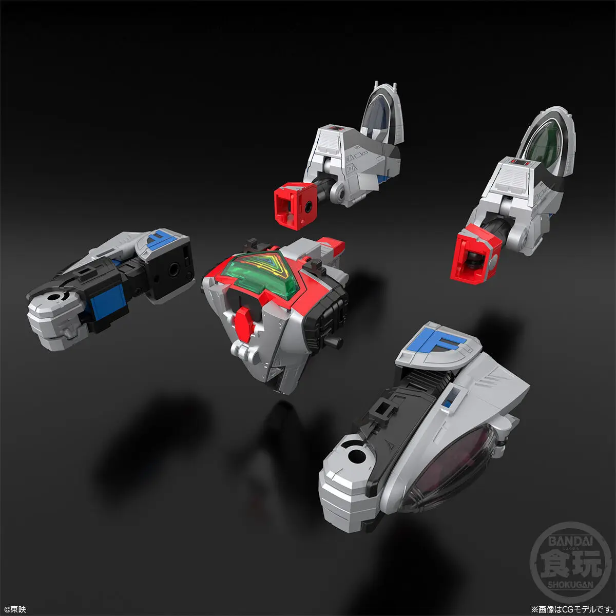 SMP Timeranger Anime Assembly Bandai Time Robot 3D Formation Mirai Sentai Model Kit — view 5