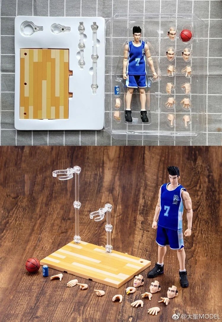 GREAT GT Dasin Play Basketball Sakuragi Mitsui Rukawa Ryota Kogure Ayako SENDOH Action Figure — view 17