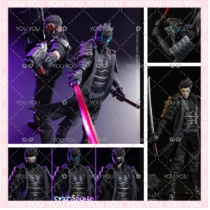 VTOYS 6-inch 1:12 Cyberpunk Samurai Taki Movable Figure Model