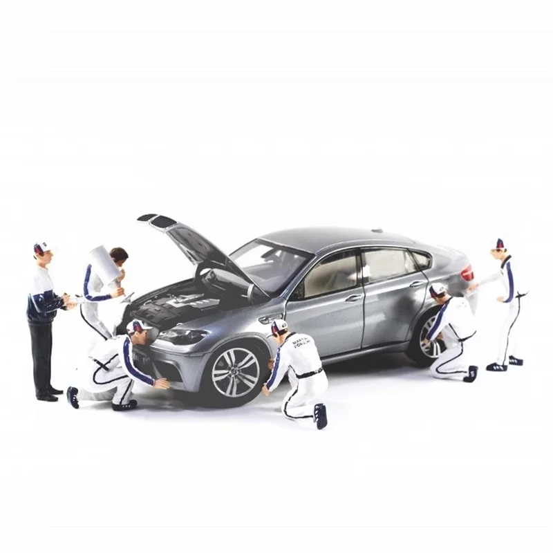 1/18 Scale Repairman Suit Dolls Models Repair Factory Worker Scene Matching Action Figure — view 5