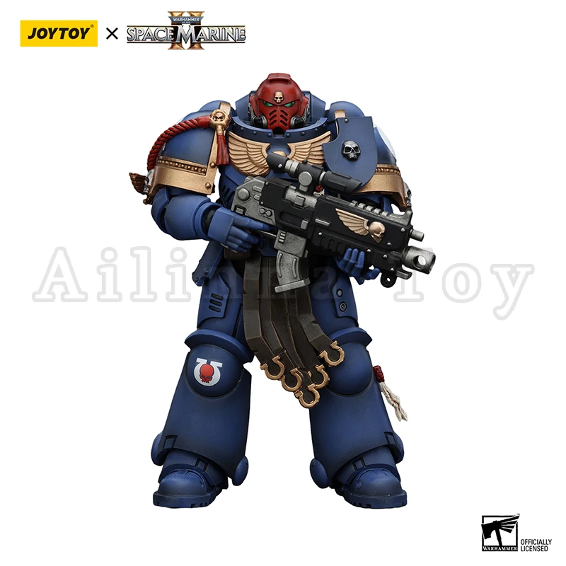 JOYTOY 1/18 Ultramarines Lieutenant Titus Sergeant Gadriel Brother Chairon Anime Model Action Figure — view 3