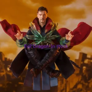 Bandai Marvel Figures Anime Figure SHF Avengers: Infinity War Doctor Strange Genuine Model Action Toy Figure Toys for Children