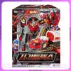 Metal Cardbot Tanker Truck Transforming Robot Figure