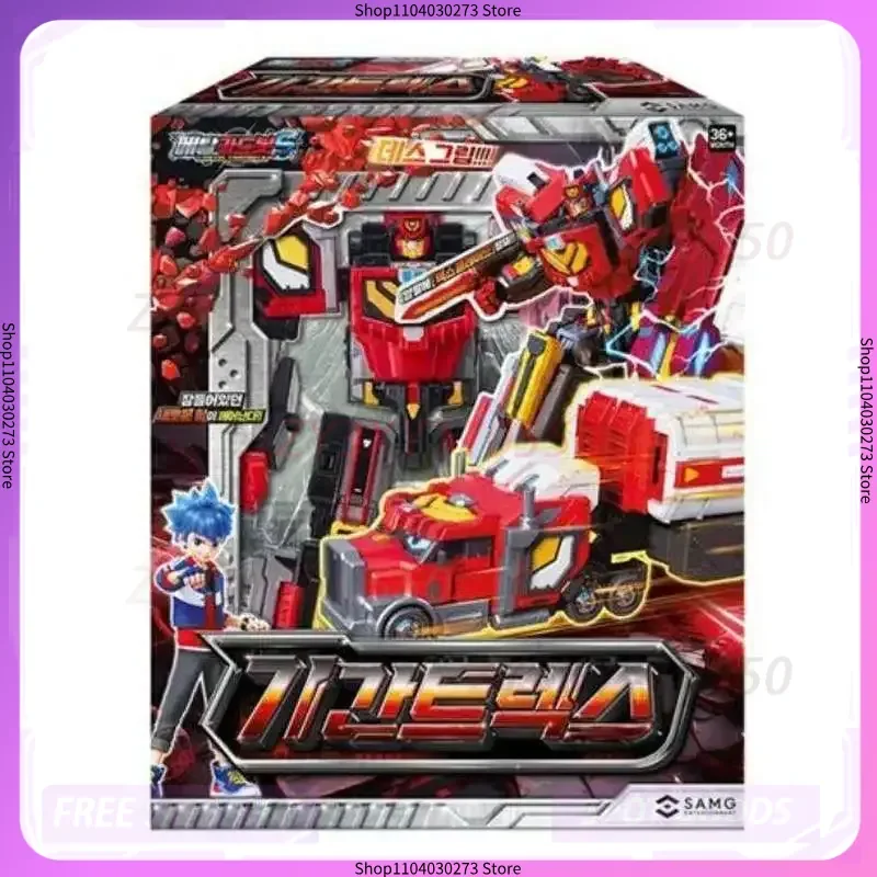 Metal Cardbot Tanker Truck Transforming Robot Figure